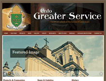 Tablet Screenshot of dioceseofcabanatuan.org
